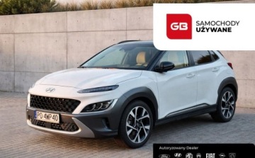 Hyundai Kona I Crossover Facelifting 1.6 T-GDI 198KM 2021 Hyundai Kona 1.6 T-GDI 198KM 7DCT AWD Premium Pakiet Leather LED SalonPL S