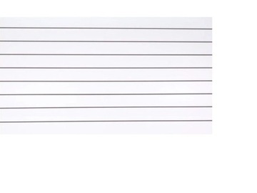PANEL SHOP SLAT SPACE WALL 200/90 PANELE F10 BIAŁY ALASKA frez co 10cm