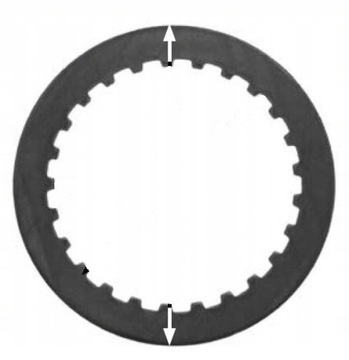 КОМПЛЕКТ НАКЛАДОК МОТО СЦЕПЛЕНИЯ. ЯМАХА YZF 1000 R1 (07-08) ЯМАХА МТ-09