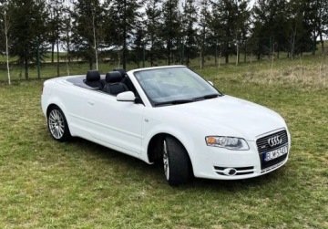 Audi A4 B7 Cabrio 3.0 V6 TDI CR 233KM 2008 Audi A4 Cabrio 3.0TDI 232KM QUATTRO 166000km, skora, OKAZJA 3.0 Diesel, zdjęcie 3
