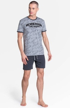HENDERSON piżama męska krótka na lato homewear M
