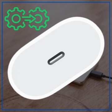 БЫСТРОЕ СЕТЕВОЕ ЗАРЯДНОЕ УСТРОЙСТВО ДЛЯ ТЕЛЕФОНА SAMSUNG KOSTKA 25 Вт + КАБЕЛЬ USB-C 1 М