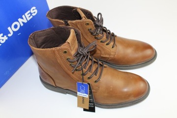 Jack&Jones JFWKARL Leather Boot roz.44 (CK1581)