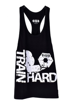 Tank Top TRAIN HARD 09 Legalna Sztanga czarny 2XL