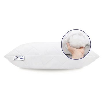 2 комплекта подушек 70x80, толстые стеганые DreamMED