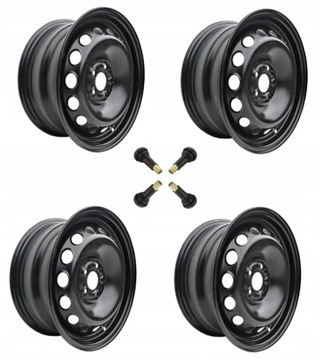 FELGI STALOWE 15 NOWE ALFA 147 01-10 + WENTYLE
