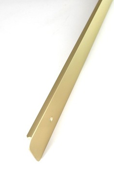 LISTWA BOCZNA BLATU LEWA PRAWA 38 mm ZŁOTA ANODA C 23