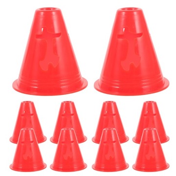 WYPOSAŻENIE STOŻKA SPORTOWEGO 8 CM 10 SZT