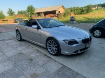BMW Seria 6 E63-64 Cabrio 645 Ci 333KM 2004 BMW 645 E64 4.4 333KM 04r Automat