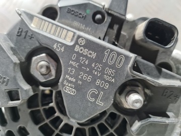 ALTERNÁTOR 100A OPEL ASTRA J MERIVA B ZAFIRA C MOKKA 1.4 TURBO