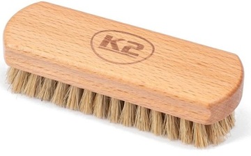 Szczotka do czyszczenia skóry K2 AURON SOFT, miękka, NATURALNE WŁOSIE