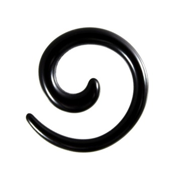 AKRYLOWY ROZPYCHACZ SPIRALA CZARNA 2 mm