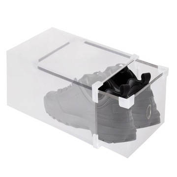 КОРОБКА ДЛЯ ОБУВИ КОНТЕЙНЕР ДЛЯ ОБУВИ С ЯЩИКОМ-ОРГАНАЙЗЕР ДЛЯ ГАРДЕРОБА STRONG 1 шт.