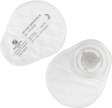 LAHTI PRO Filtr do masek SECURA kpl. 2 szt.
