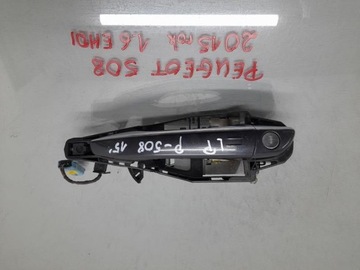 KLAMKA DRZWI LEWY PRZÓD PEUGEOT 508 LIFT