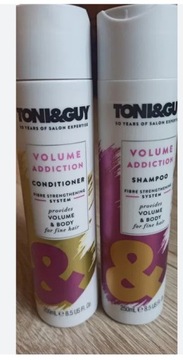 ZESTAW TONI&GUY SZAMPON I ODŻYWKA 250ML