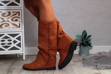 ЖЕНСКИЕ УТЕПЛЕННЫЕ ЗАМШЕВЫЕ БОТИНКИ