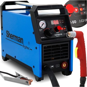 Przecinarka PLAZMOWA PLAZMA do cięcia stali metalu aluminium CUT 50 HF 230V