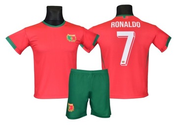 RONALDO strój koszulka spodenki PORTUGALIA r. 140