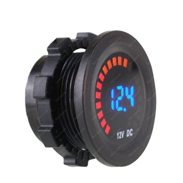 Автомобильный вольтметр + светодиодный индикатор