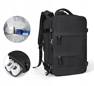 C-35L Рюкзак Travel-Black 20-40 л черный