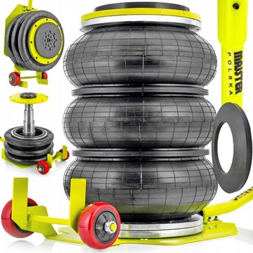 ПНЕВМАТИЧЕСКИЙ ПОДЪЕМ 4500КГ ПОДУШКА СНЕГОВИК 4.5Т + РЕЗИНОВАЯ MAJSTER MP0510