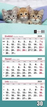 Календарь 2025, тройной 2025, микс схем, 16 схем, часть 2, настенный