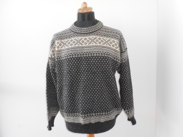 DALE OF NORWAY SWETER MĘSKI XL 100% WEŁNA