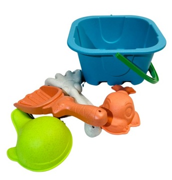 Песочные игрушки, набор песочницы, ведро, формочки, лопатка.