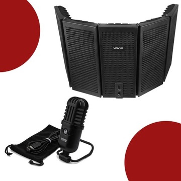 Конденсаторный микрофон RELOOP+ Акустическая кабина