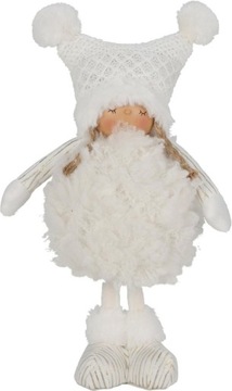 Figurka dekoracyjna Intesi Dziewczynka śnieżynka 33 cm