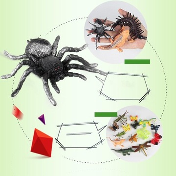 Насекомые Животные Модель Бабочка Пчела Фигурки Набор фигурок 1 14 шт.
