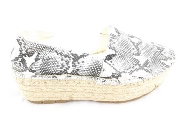 BERSHKA balerinki espadryle 24,5 cm