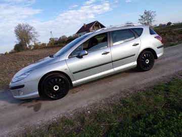 Peugeot 407 SW 1.6 HDi FAP 109KM 2005 Peugeot 407 SW Auto z Niemiec możliwa zamiana Zarejestrowany, zdjęcie 2