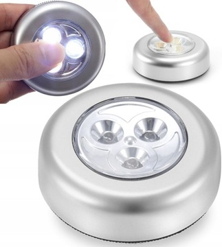 LAMPKA LAMPA LED DO SZAFY SAMOPRZYLEPNA NA BATERIE