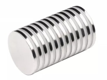 MAGNES NEODYMOWY SILNY WALCOWY 18x1,5 10 SZTUK