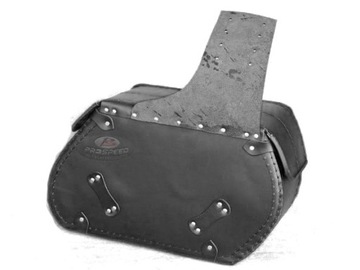 СУМКИ БОКОВЫЕ ДЛЯ МОТОЦИКЛА, КОЖА, 40x24x15см