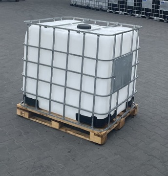 Zbiornik Kontener IBC 1000L na wodę Mauser na deszczówkę Mauzer