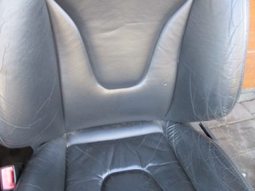 КОМПЛЕКТ СИДЕНИЙ AUDI S6 C6 RS6 RECARO COMBI, КОЖАНЫЕ