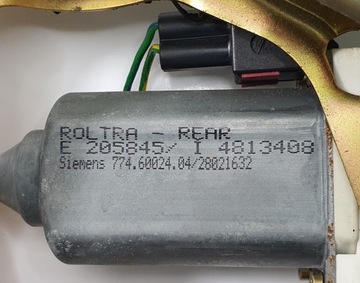 MECHANIZMUS SKLO (OKNO) PRAVÝ ZADNÍ SAAB 9-3 93 CABRIO