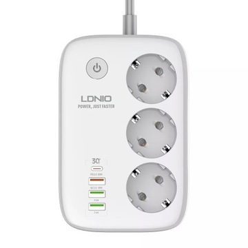 Светодиодный удлинитель SMART WiFi USB TUYA QC3.0 PD