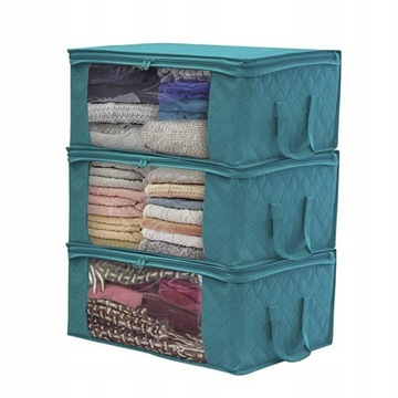 3шт. Сумка для хранения одежды 49×36×21см