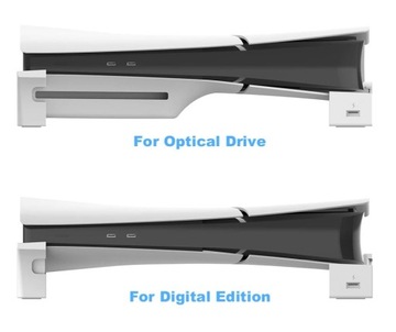 ГОРИЗОНТАЛЬНАЯ ПОДСТАВКА+4 USB PLAYSTATION 5 SLIM 2023 ГОРИЗОНТАЛЬНАЯ ПОДСТАВКА ДЛЯ PS5 Slim