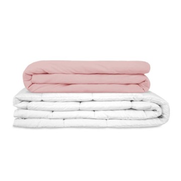 Kołdra Obciążeniowa Basic Antystresowa Sensoryczna 135x200 Różowa 3-11 kg