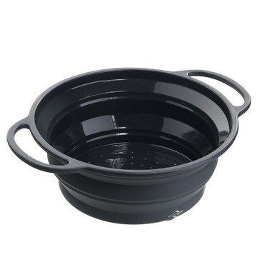 Cedzak składany KUCHENPROFI średnica 24 CM czarny