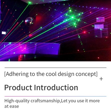 15-глазая лазерная сценическая лампа DMX512