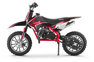 Motor cross spalinowy dla dzieci do 40 km/h RENEGADE 50R Czerwony