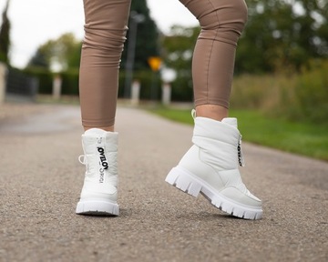 ЗИМНЯЯ ОБУВЬ Обувь Ботинки на платформе Утепленные зимние женские зимние ботинки