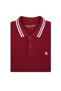 Мужская футболка-поло, бордовый Próchnik PM2 S