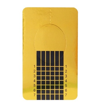 ШАБЛОНЫ ГЕЛЕВЫЕ ФОРМЫ НАБОР ДЛЯ НАРАЩИВАНИЯ НОГТЕЙ 100 шт.